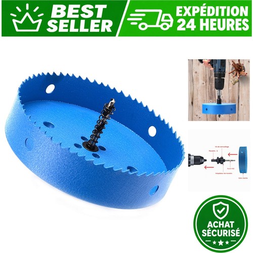 Scie cloche métal m42 hss - cloche,