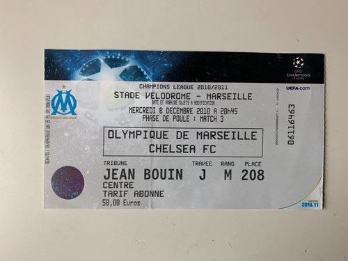 Ticket match marseille - ticket,