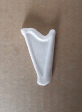 FEVE ANCIENNE HARPE BLANCHE