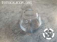 CLOCHE VERRE A1494 POMPE ESSENCE US . jeep  willys  us ww2