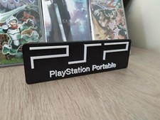 logo display psp playstation portable sony à exposer collection retrogaming
