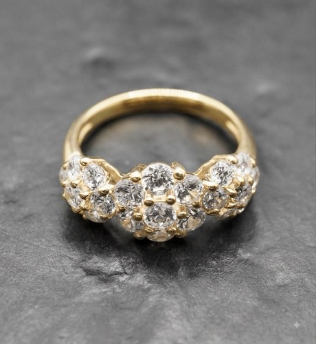 Bague argent sterling - cz,