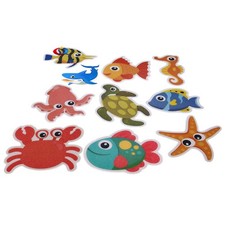 10 Pcs Stickers Salle D'eau De Bain Autocollants Bains