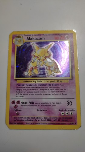 Carte pokémon alakazam 102 - pokémon, 1/102