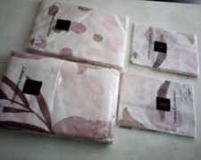 Parure de Lit 2 Personnes - 4 Pièces- Coton- Françoise SAGET- Neuve