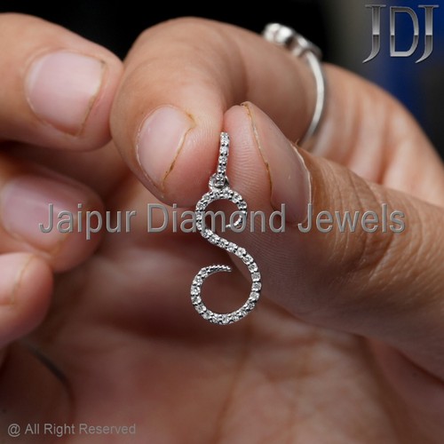 Pendentif diamant naturel - pendentif,