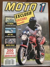 Revue moto 1 N° 84 1990 Suzuki Bandit 400 Stefen Everts Jet Ski Norton JPS F1
