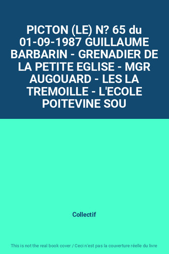Picton 65 du - (le),