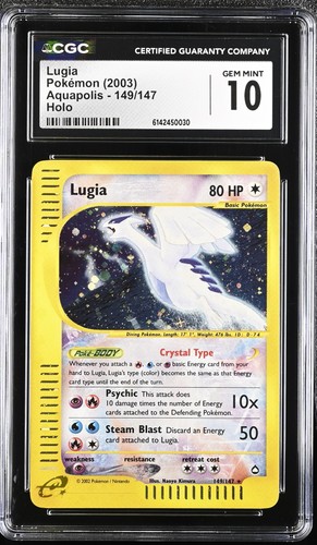 Cgc gem mint lugia - gem,