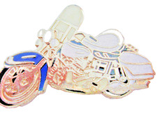 PIN'S MOTO /HARLEY DAVIDSON  ELECTRA GLIDE  / Gd MODELE / DEMONS ET MERVEILLES