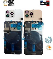 Vitre arrière  châssis compatible Complete Pour iPhone 16 Pro haute qualité logo