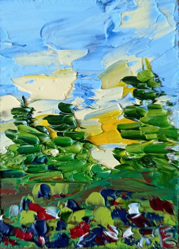 Peinture aceo originale - peinture,