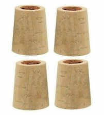 SET 4 BOUCHON LIEGE TROUE 19 X 27 MM VINAIGRIER FUT BOMBONNE