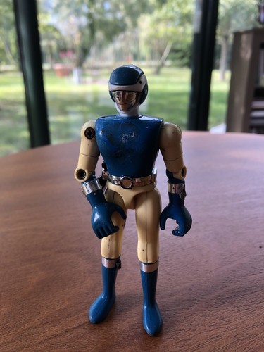 Figurine plastique bioman - plastique,