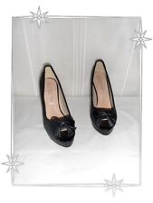 B - Chaussures  Escarpins  Noirs Bouts Ouverts La Bottine Souriante  P 39