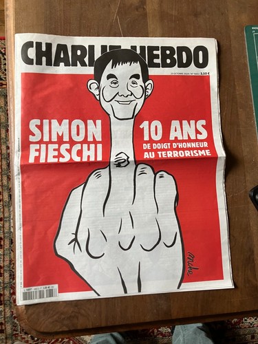 Journal charlie hebdo 1683 - charlie,