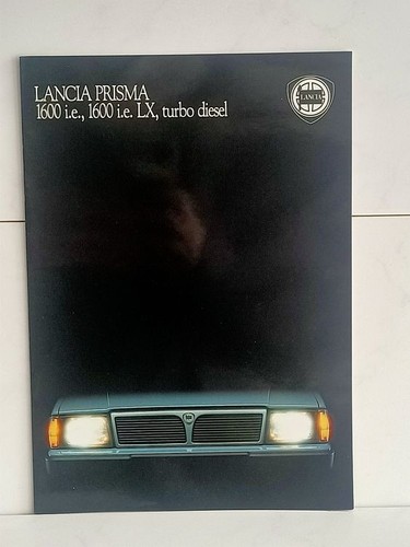 Catalogue lancia prisma 1987 - catalogue,