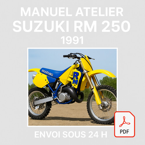 Manuel atelier suzuki - suzuki, rm