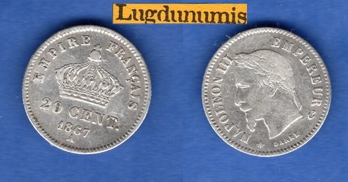 Centimes 1867 paris ii - 20,