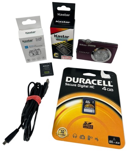 Nikon coolpix s3000 plum - s3000,
