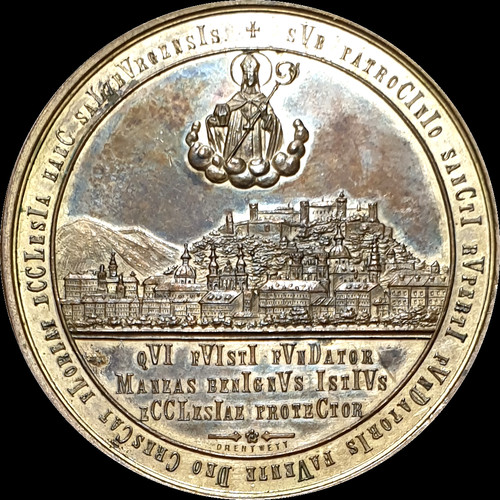 Salzburg 1882 unc - salzburg, city