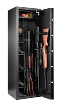 Armoire forte Rietti modulable 9 armes / 6 armes + étagères