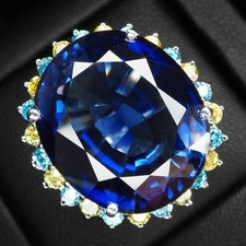 BAGUE HALO EN ARGENT STERLING