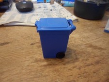 Poubelle Bleu sur Roulette  Playmobil