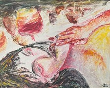 Peinture huile contemporaine