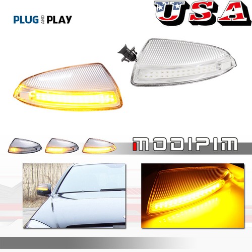 Clear amber led sequential - w/amber,