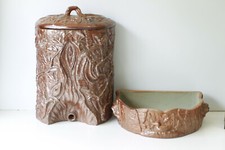 Fontaine murale en grès