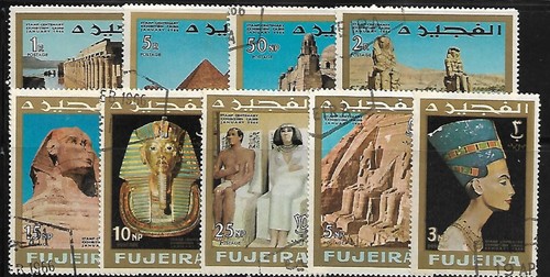 Fujeira 1966 série yvert - série,