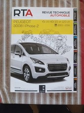 REVUE TECHNIQUE PEUGEOT 3008 1 1.6 Hdi 125 120 Ch 2013 2016 3008 I Phase 2