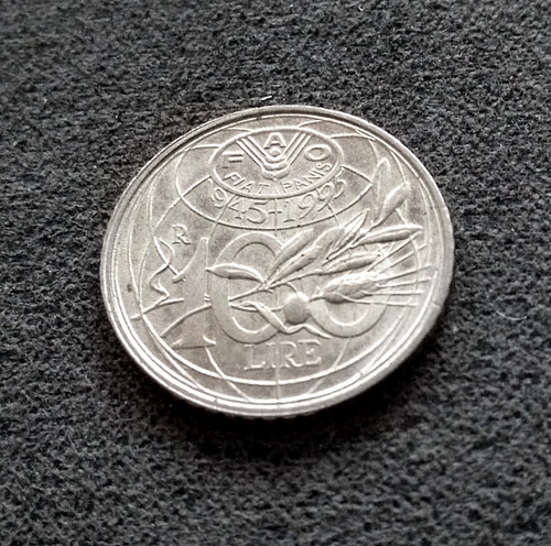 Monnaie italie 100 - italie, lire