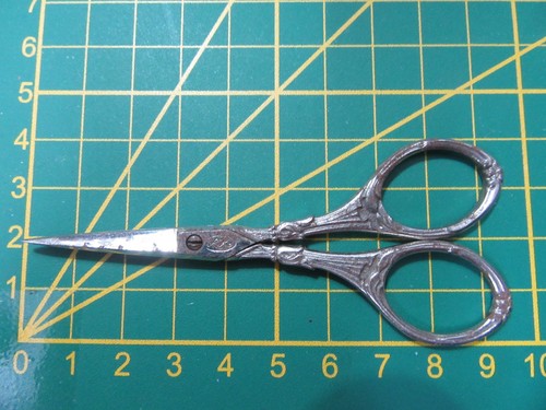 Paire ciseaux ancienne - ciseaux, /