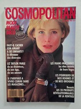 Magazine mode fashion COSMOPOLITAN French #167 octobre 1987 Aimie Morgan