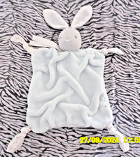 ? DOUDOU KALOO PLUME LAPIN CREATIONS TENDRES ET DOUCES BLEU/VERT AQUA 30CM NEUF