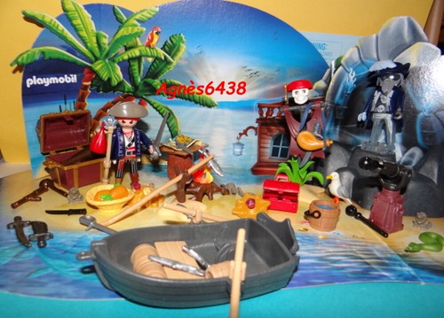 Playmobil 6625 ile tresor - playmobil,