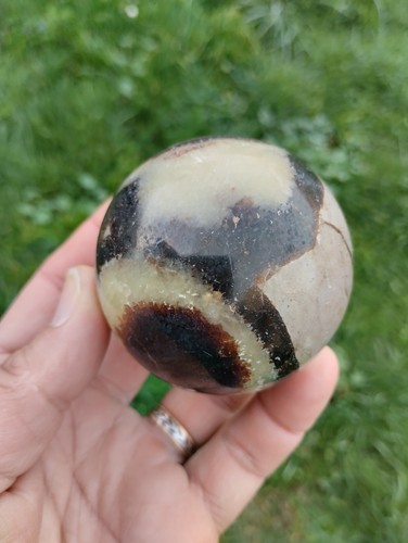 Septaria forme sphère - septaria, pierre