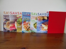 6 REVUES SAVEURS MAGAZINE N° 91-92HS-93-94-95HS-96 avec coffret
