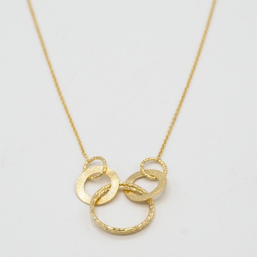 Collier jaune 9 carats - or,