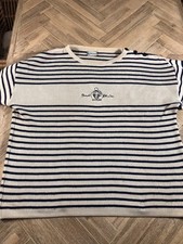 Pull Marin Vintage Donald “Blue Sea Marine” – Disneyland Paris – Taille XL/XXL –