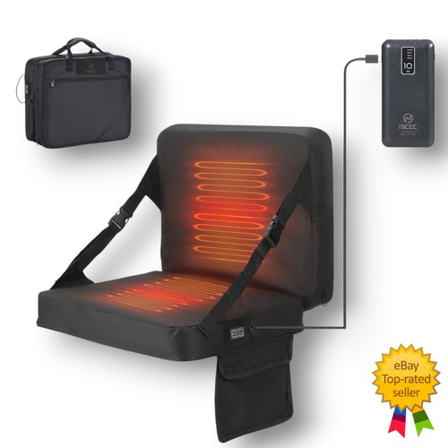 Heated stadium seat cushion - stadium,