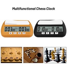 Chess Digital Timer Chess Clock Count Up Down Board Game Clock Tool F2V9