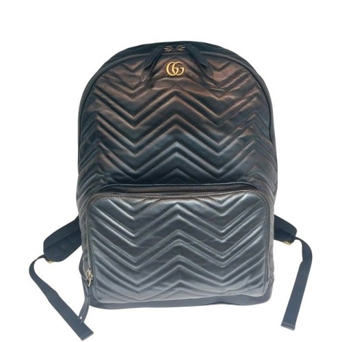 Gucci black quilted chevron - gucci,