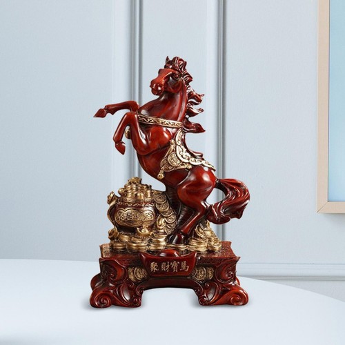 Statue cheval debout salle - de,