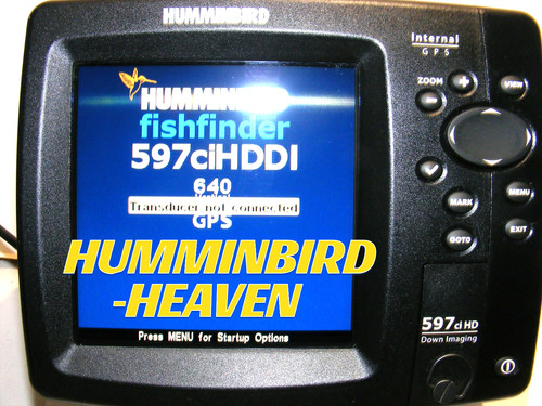 Pristine humminbird 597ci - pristine, hd