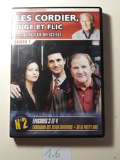 DVD - LES CORDIER JUGE ET FLIC - Saison 1 - Épisodes 3 et 4 / en bon état 