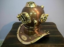 Casque de plongée en laiton