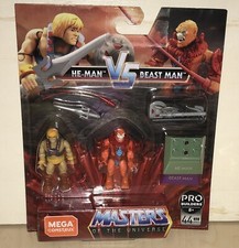 Mega Construx Masters of the Universe Pro Builders He-Man VS Beast Man 2 Pack